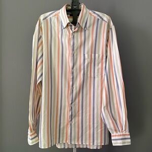 Ermenegildo Zegna Pastel Striped L/S Shirt